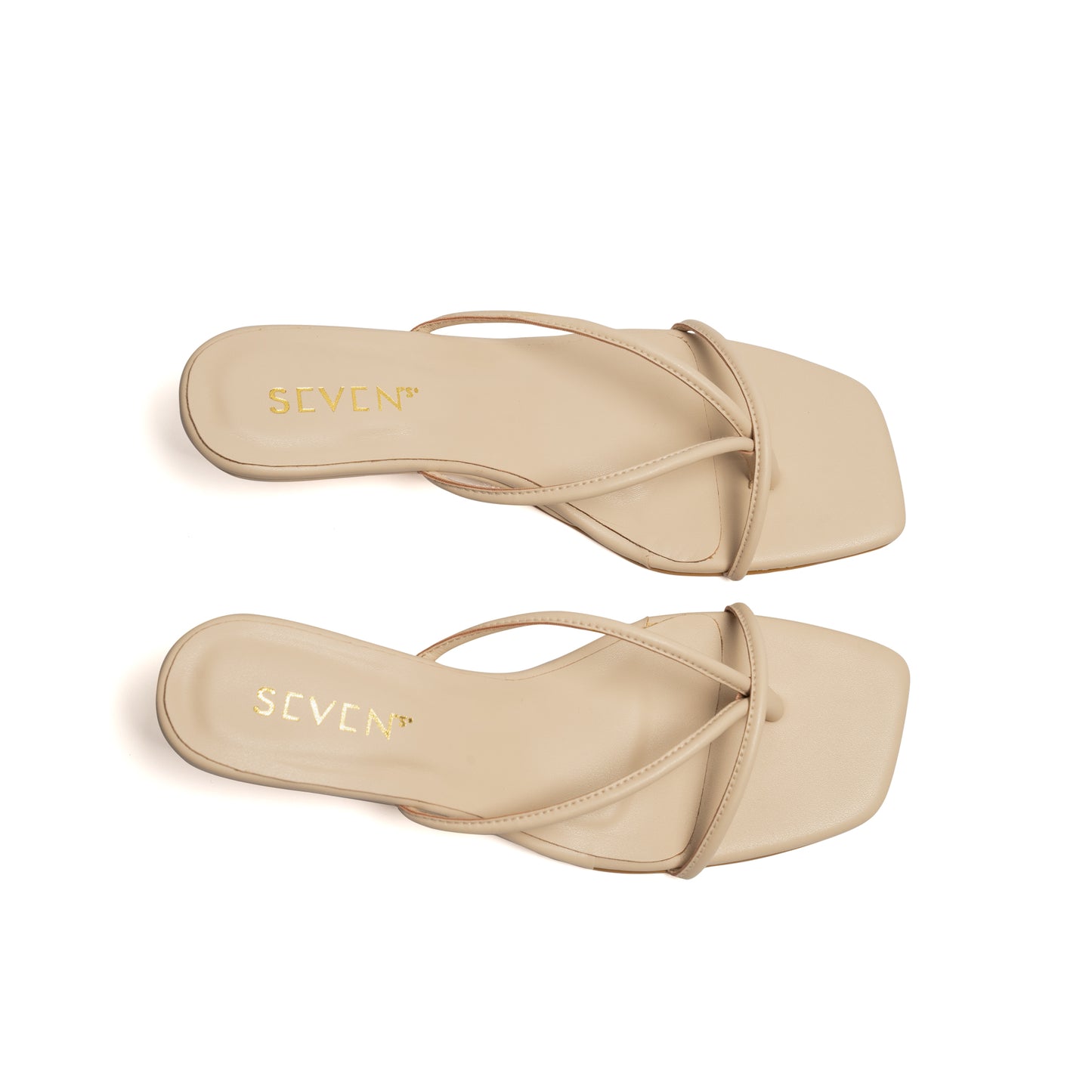 Beige Wedge Sandals