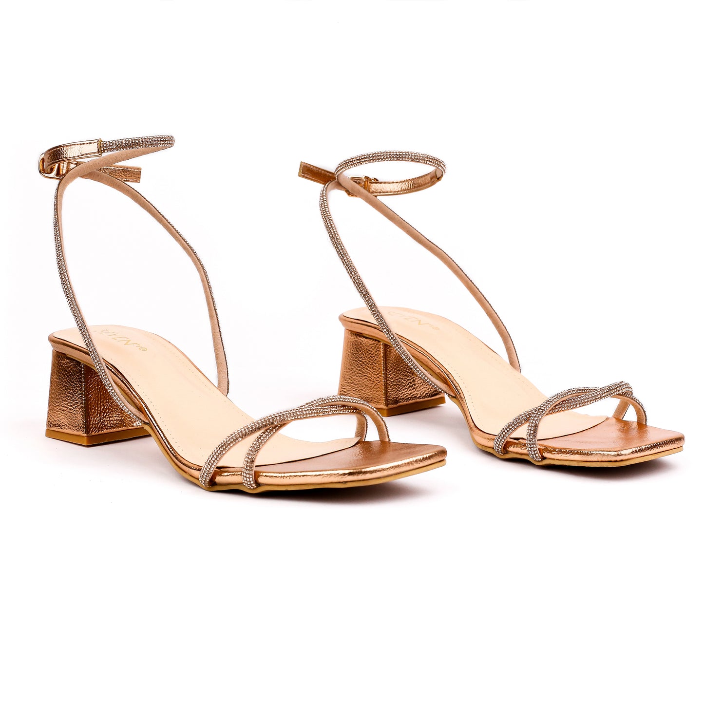 Rose Dazzle Heels