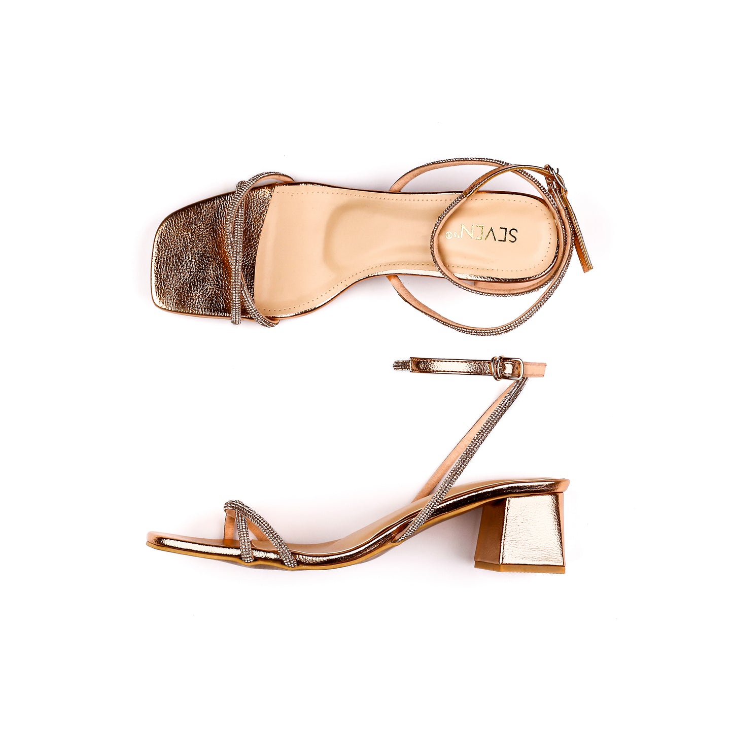 Rose Dazzle Heels