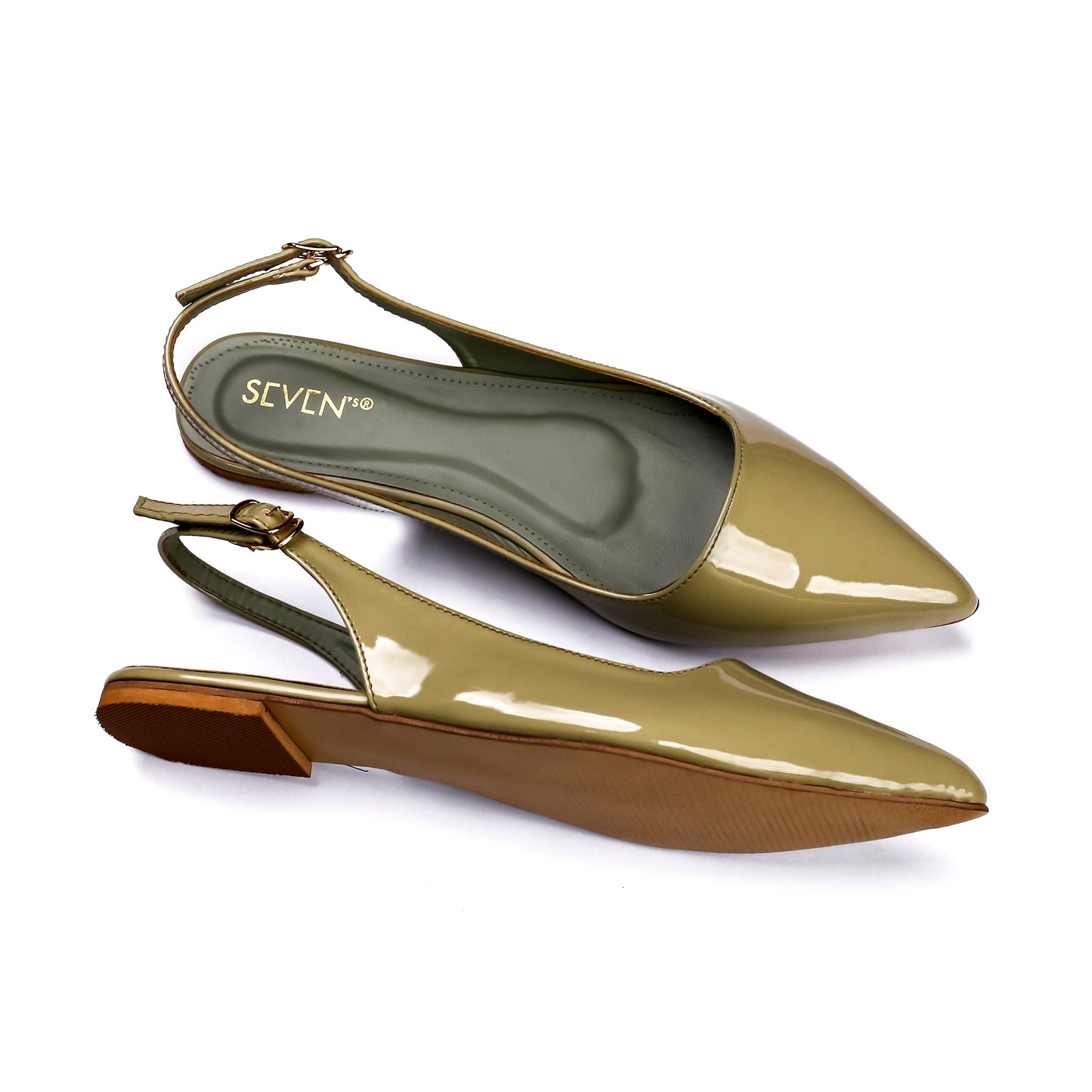 Sage Slingback Flats