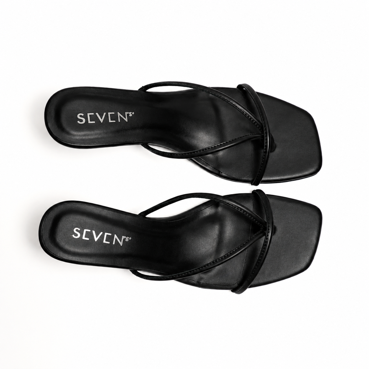Black Wedge Sandals