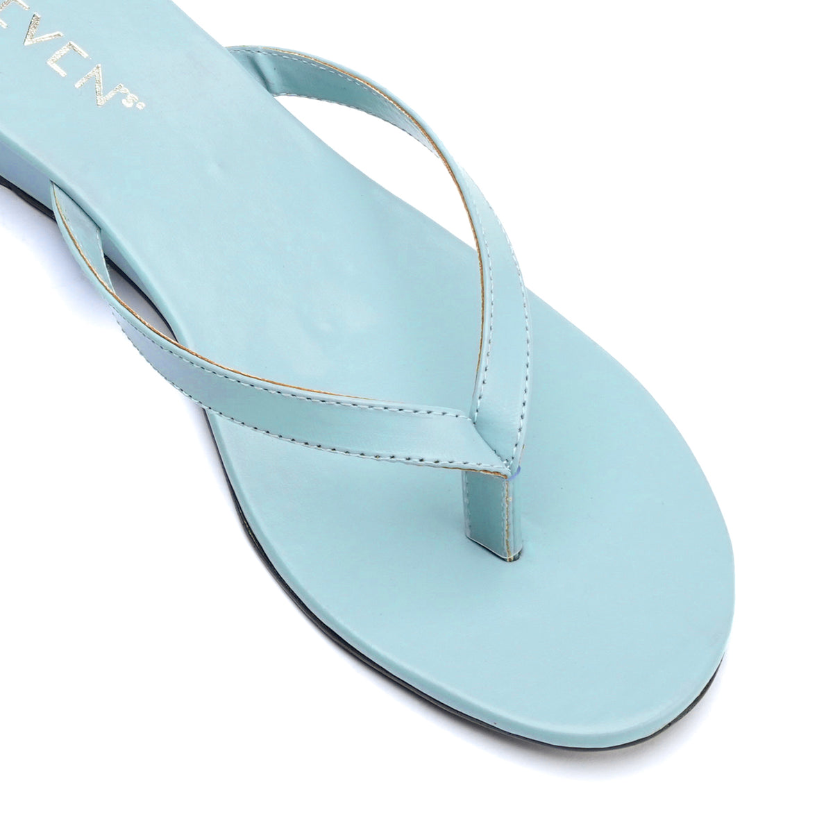 Cloud Blue Thong Wedge