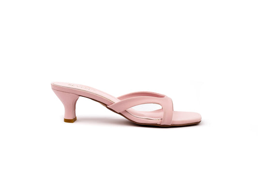 Pastel Pink Kitten Heels